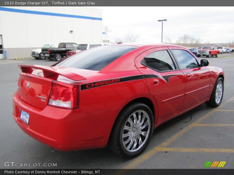 TorRed / Dark Slate Gray 2010 Dodge Charger SXT