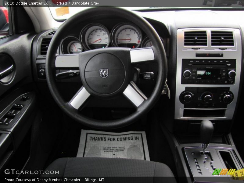 TorRed / Dark Slate Gray 2010 Dodge Charger SXT