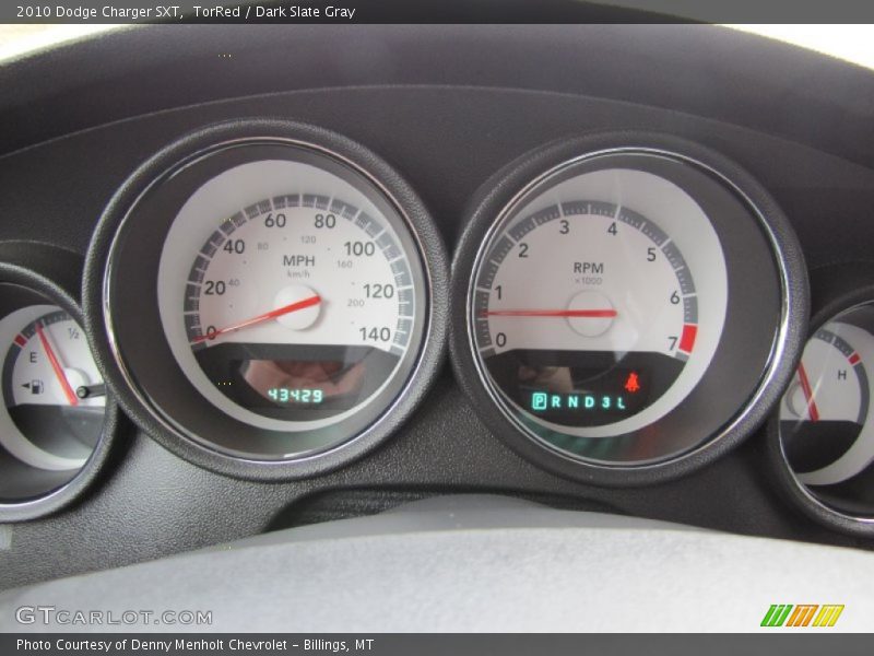 TorRed / Dark Slate Gray 2010 Dodge Charger SXT