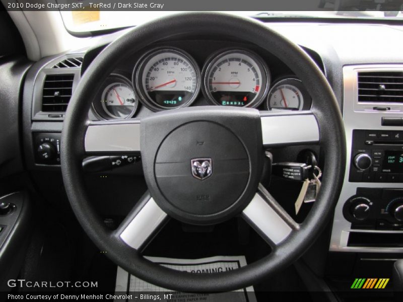TorRed / Dark Slate Gray 2010 Dodge Charger SXT