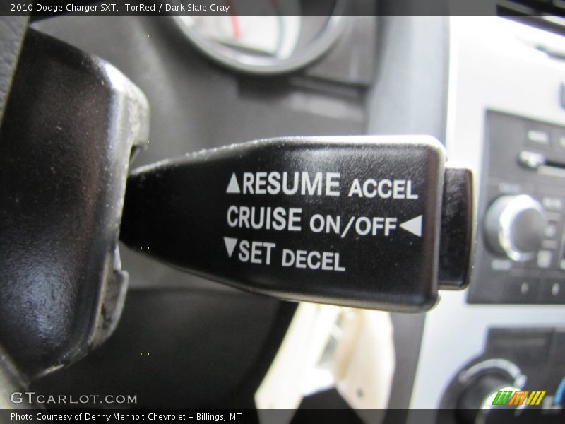 TorRed / Dark Slate Gray 2010 Dodge Charger SXT
