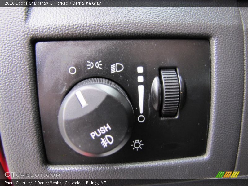 TorRed / Dark Slate Gray 2010 Dodge Charger SXT