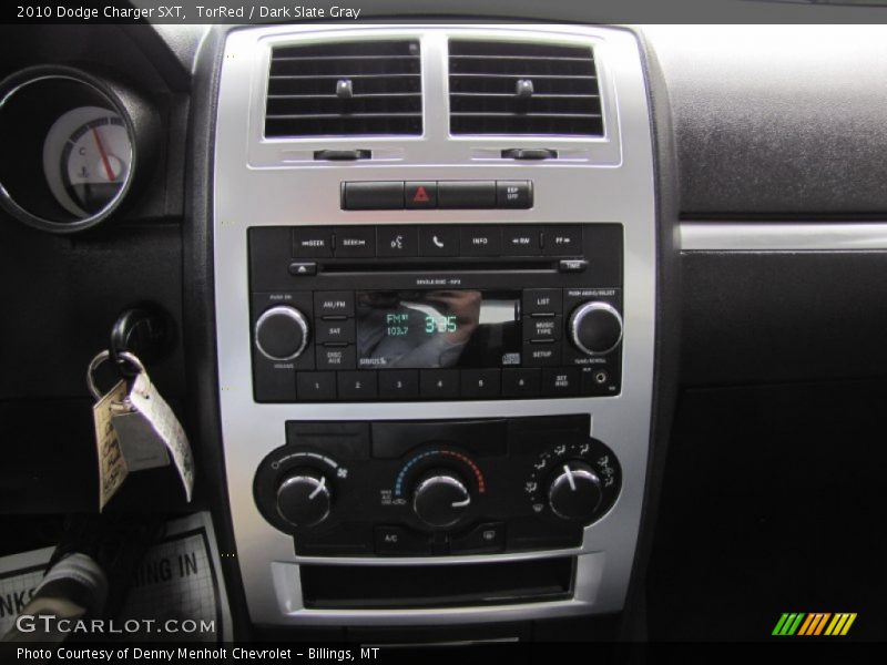 TorRed / Dark Slate Gray 2010 Dodge Charger SXT