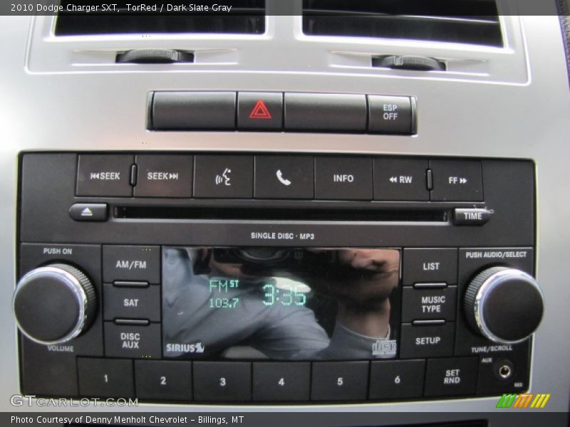 TorRed / Dark Slate Gray 2010 Dodge Charger SXT