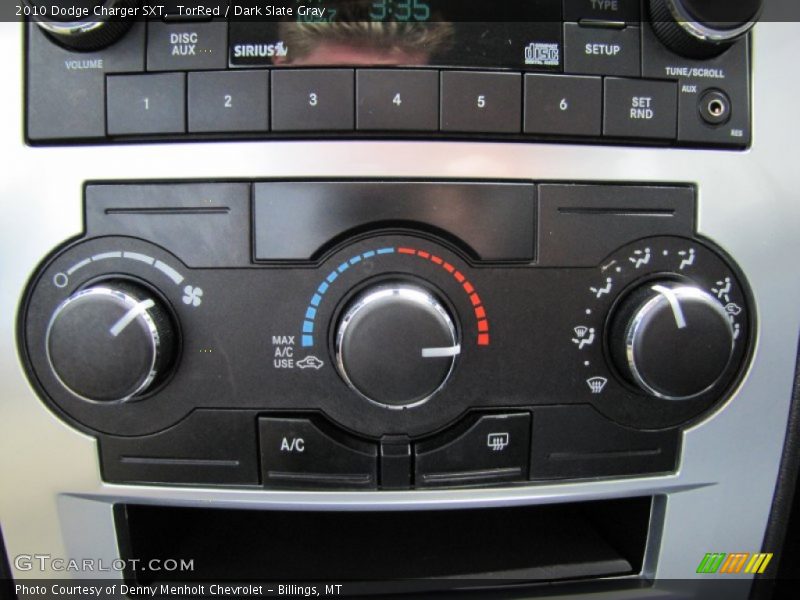 TorRed / Dark Slate Gray 2010 Dodge Charger SXT