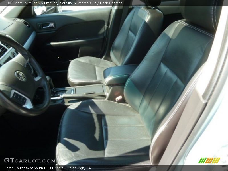 Satellite Silver Metallic / Dark Charcoal 2007 Mercury Milan V6 Premier