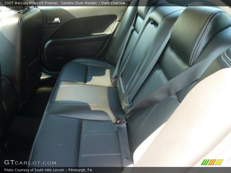 Satellite Silver Metallic / Dark Charcoal 2007 Mercury Milan V6 Premier