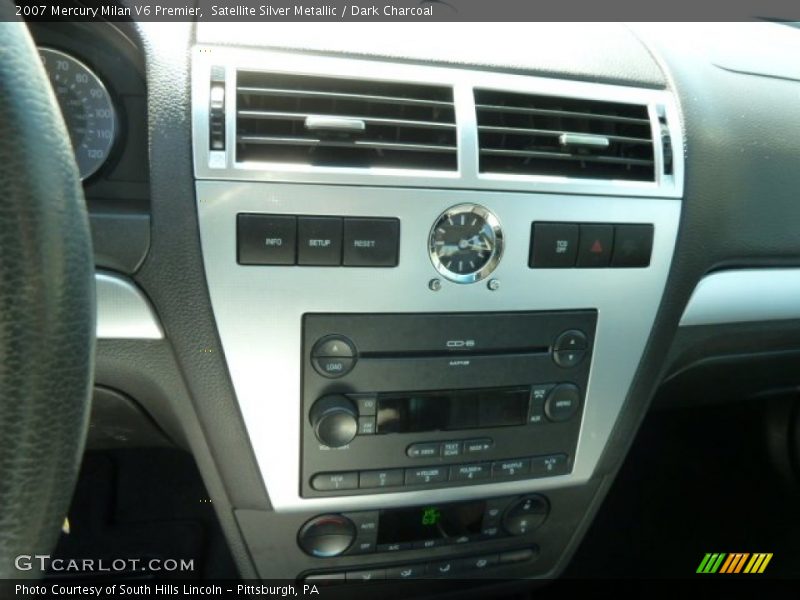 Satellite Silver Metallic / Dark Charcoal 2007 Mercury Milan V6 Premier
