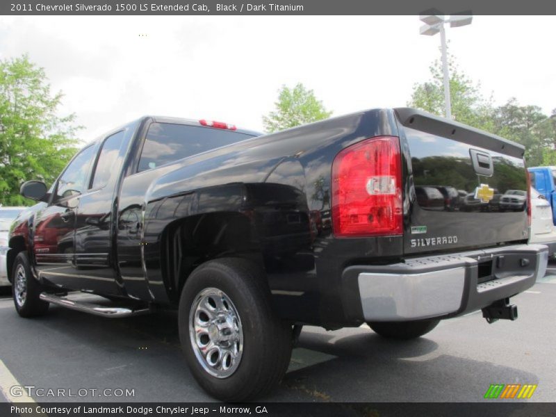 Black / Dark Titanium 2011 Chevrolet Silverado 1500 LS Extended Cab