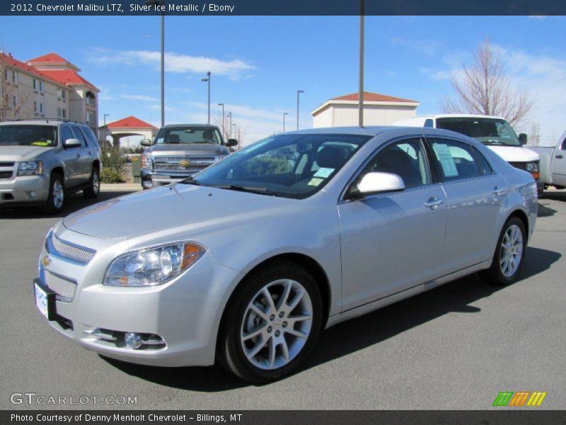 Silver Ice Metallic / Ebony 2012 Chevrolet Malibu LTZ