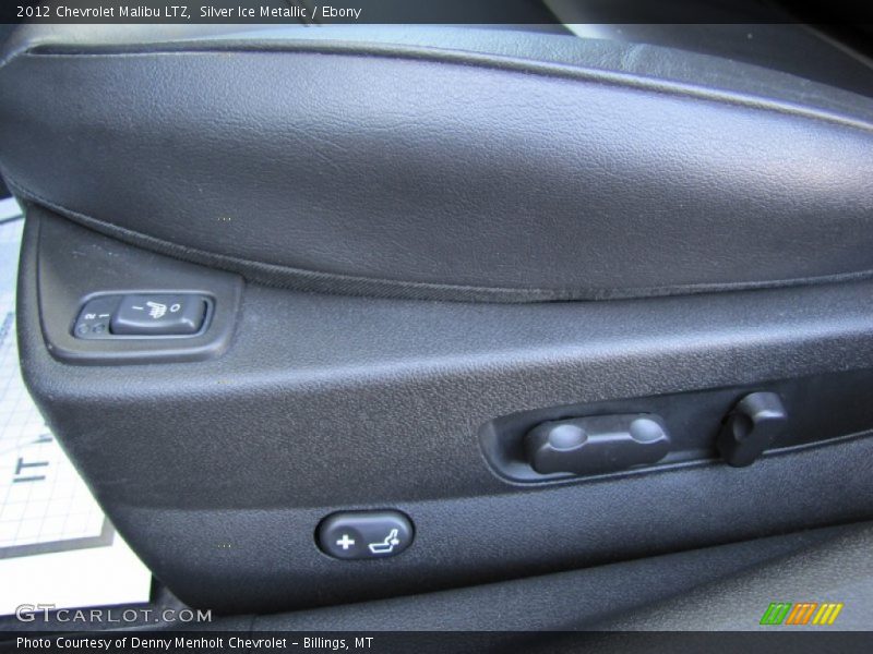 Silver Ice Metallic / Ebony 2012 Chevrolet Malibu LTZ
