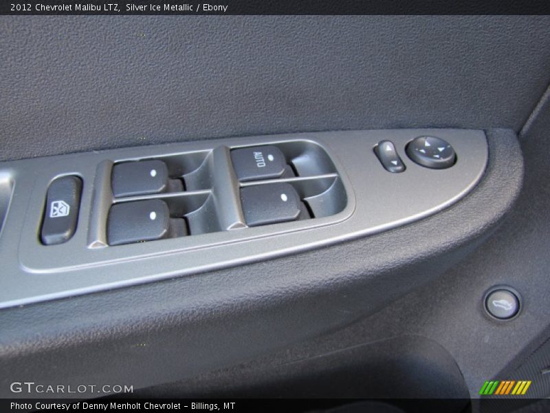 Silver Ice Metallic / Ebony 2012 Chevrolet Malibu LTZ
