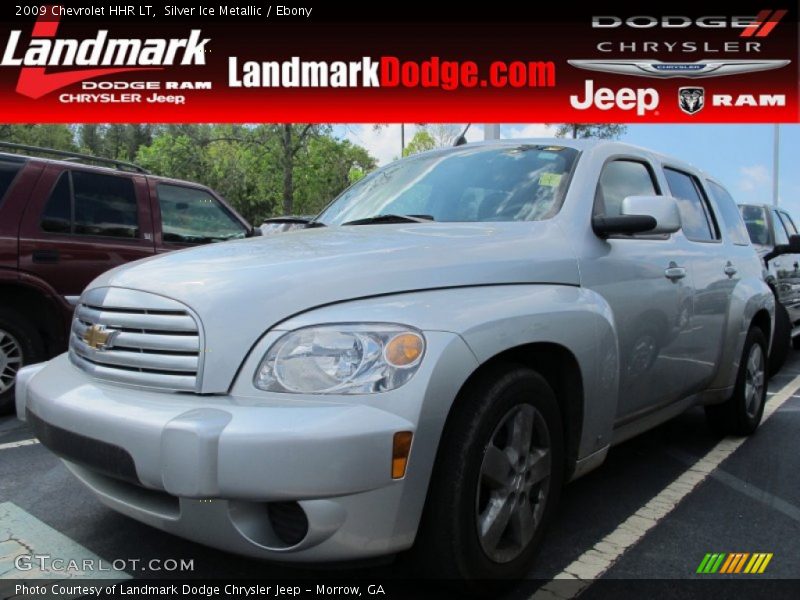 Silver Ice Metallic / Ebony 2009 Chevrolet HHR LT