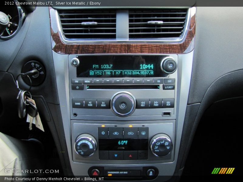 Silver Ice Metallic / Ebony 2012 Chevrolet Malibu LTZ