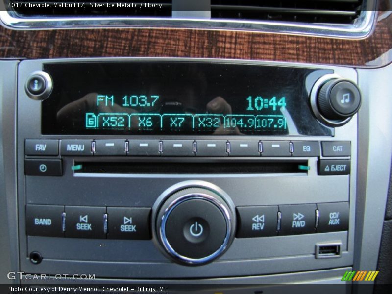 Silver Ice Metallic / Ebony 2012 Chevrolet Malibu LTZ