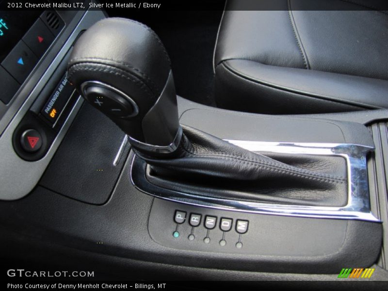 Silver Ice Metallic / Ebony 2012 Chevrolet Malibu LTZ