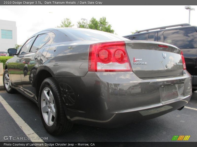 Dark Titanium Metallic / Dark Slate Gray 2010 Dodge Charger 3.5L