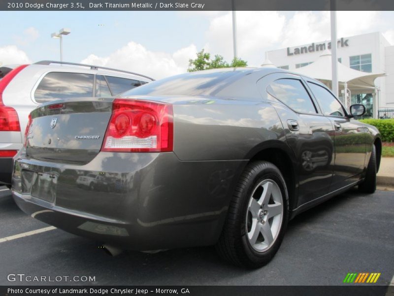Dark Titanium Metallic / Dark Slate Gray 2010 Dodge Charger 3.5L