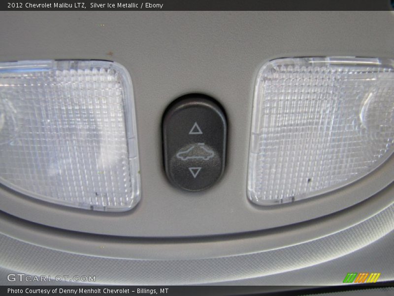 Silver Ice Metallic / Ebony 2012 Chevrolet Malibu LTZ