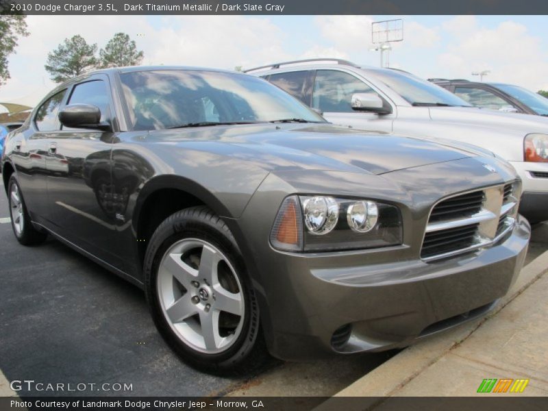 Dark Titanium Metallic / Dark Slate Gray 2010 Dodge Charger 3.5L