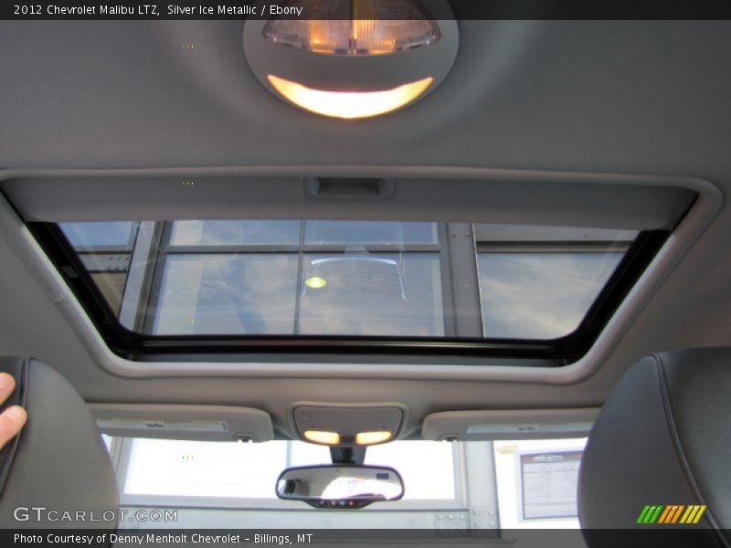 Silver Ice Metallic / Ebony 2012 Chevrolet Malibu LTZ