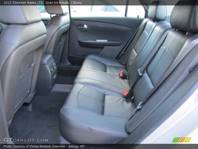 Silver Ice Metallic / Ebony 2012 Chevrolet Malibu LTZ