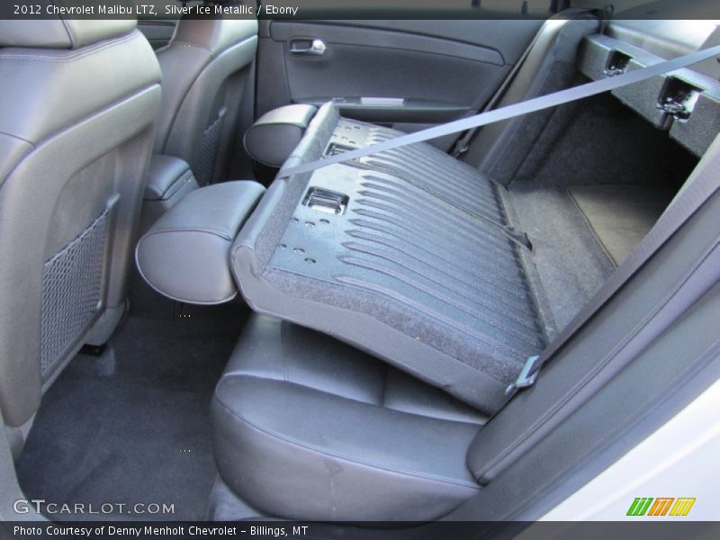 Silver Ice Metallic / Ebony 2012 Chevrolet Malibu LTZ