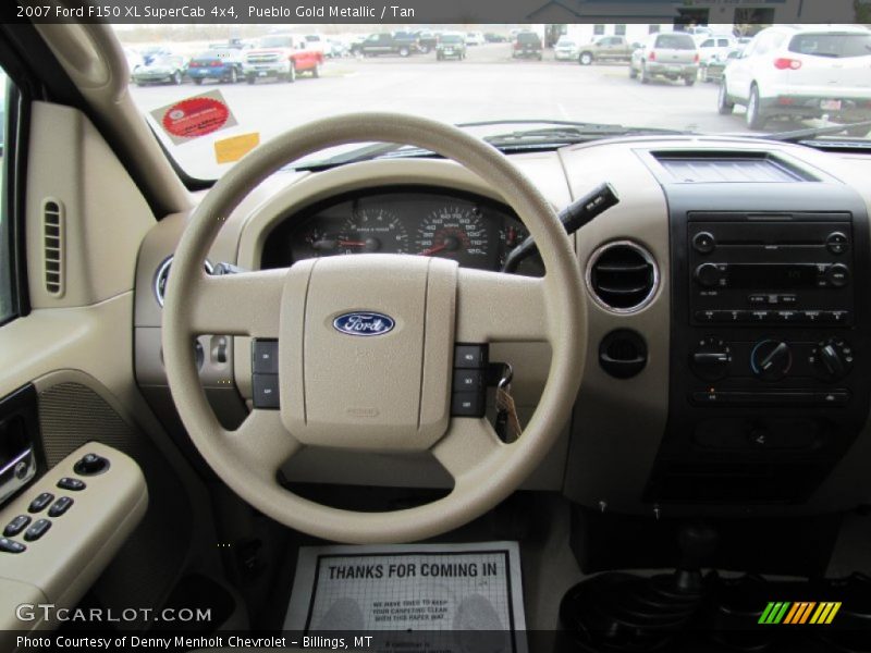 Dashboard of 2007 F150 XL SuperCab 4x4