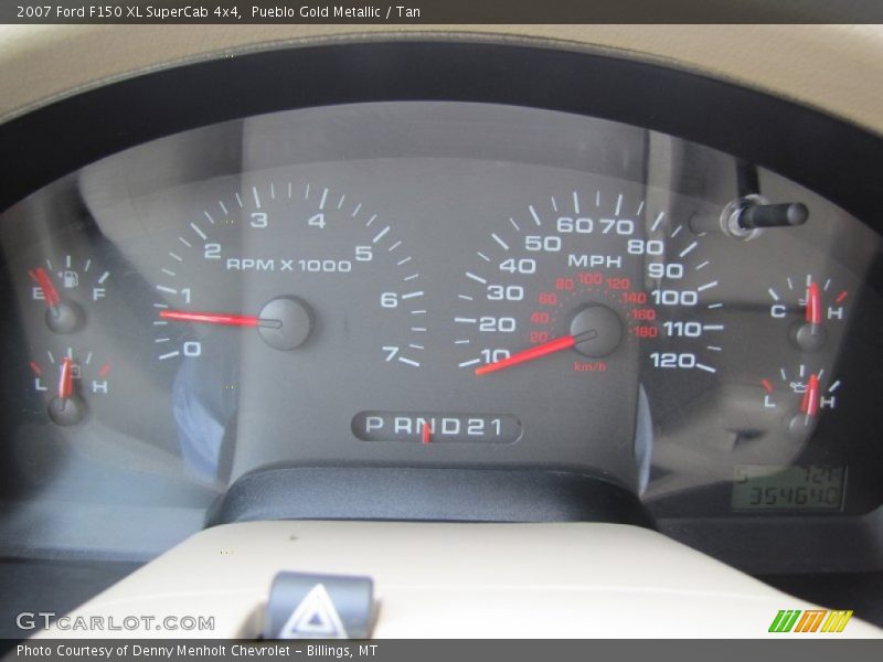  2007 F150 XL SuperCab 4x4 XL SuperCab 4x4 Gauges