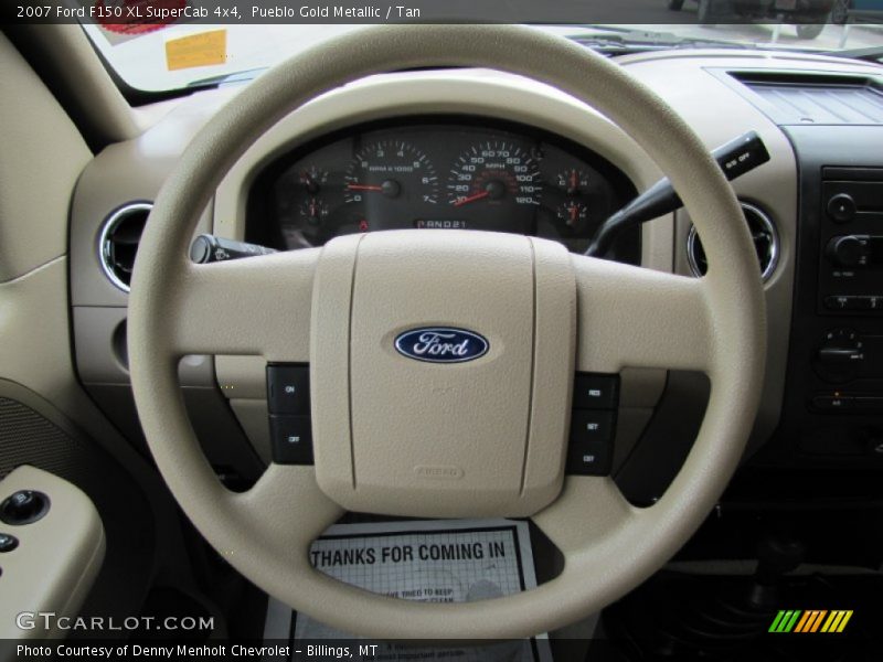  2007 F150 XL SuperCab 4x4 Steering Wheel