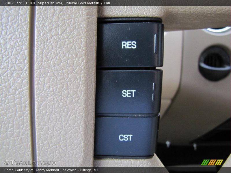 Pueblo Gold Metallic / Tan 2007 Ford F150 XL SuperCab 4x4