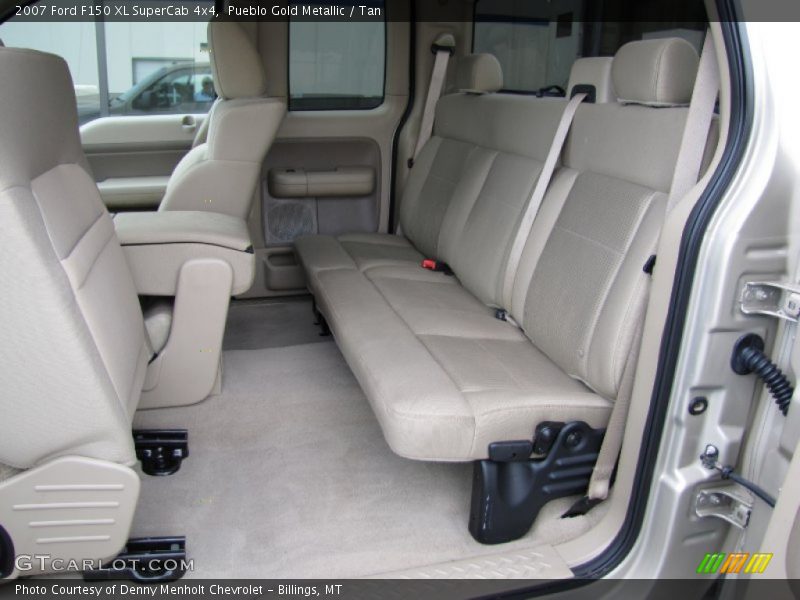 Rear Seat of 2007 F150 XL SuperCab 4x4