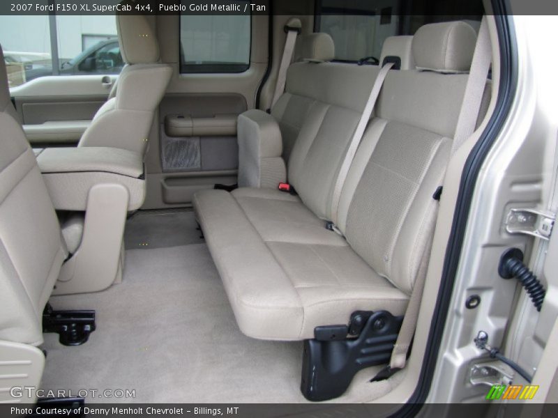 Rear Seat of 2007 F150 XL SuperCab 4x4