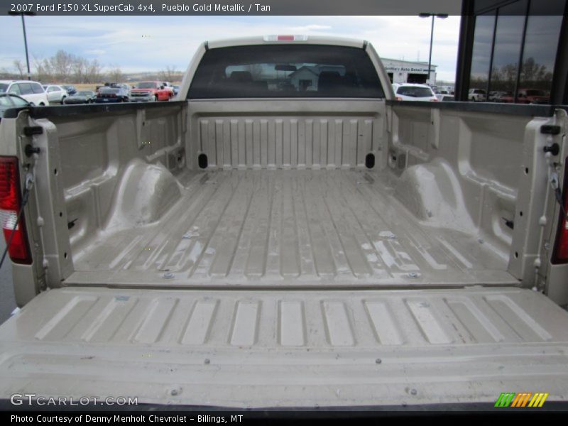 Pueblo Gold Metallic / Tan 2007 Ford F150 XL SuperCab 4x4