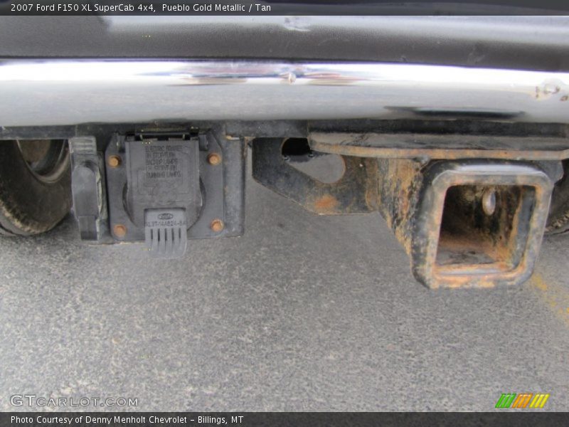 Pueblo Gold Metallic / Tan 2007 Ford F150 XL SuperCab 4x4