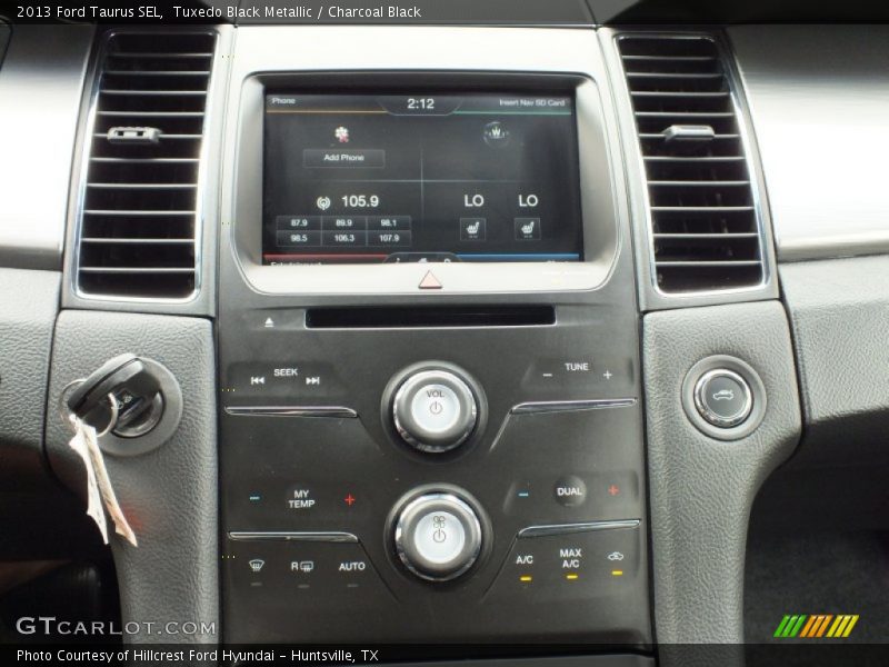 Tuxedo Black Metallic / Charcoal Black 2013 Ford Taurus SEL