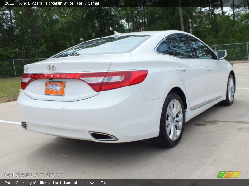 Porcelain White Pearl / Camel 2012 Hyundai Azera