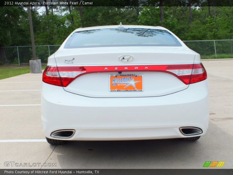 Porcelain White Pearl / Camel 2012 Hyundai Azera