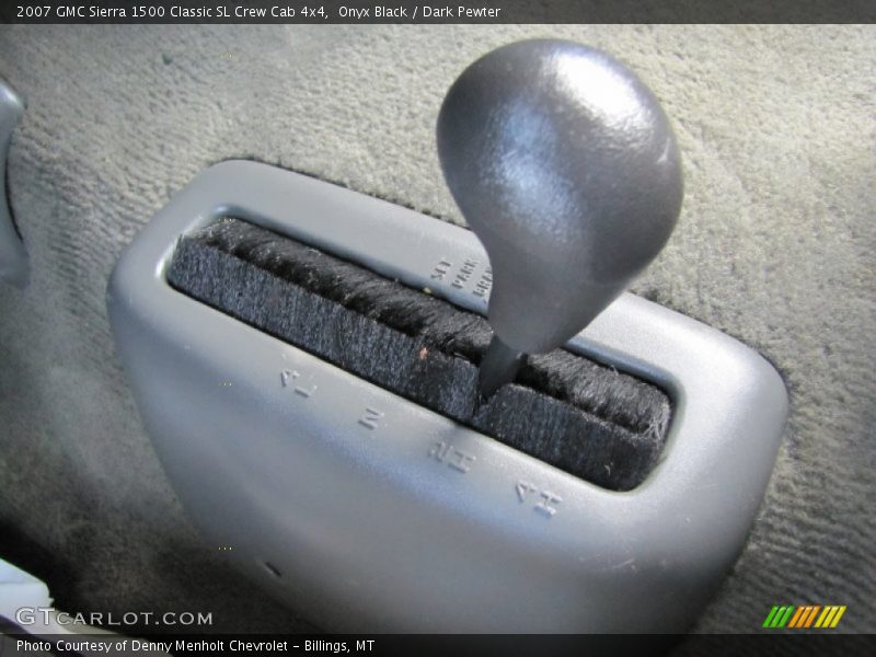 Onyx Black / Dark Pewter 2007 GMC Sierra 1500 Classic SL Crew Cab 4x4