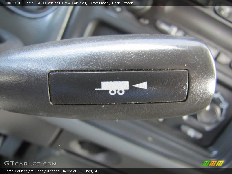 Onyx Black / Dark Pewter 2007 GMC Sierra 1500 Classic SL Crew Cab 4x4