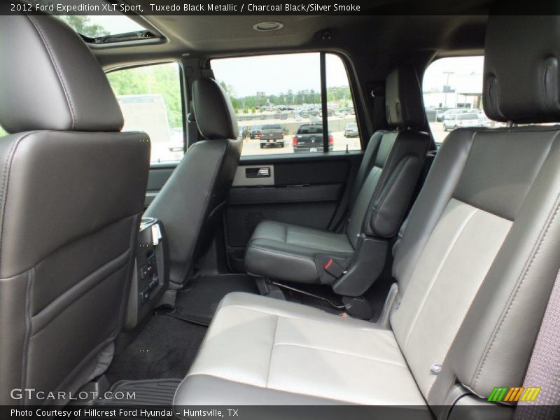 Tuxedo Black Metallic / Charcoal Black/Silver Smoke 2012 Ford Expedition XLT Sport