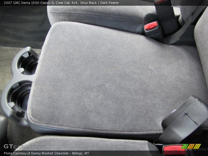 Onyx Black / Dark Pewter 2007 GMC Sierra 1500 Classic SL Crew Cab 4x4