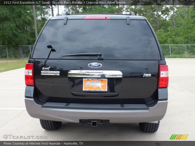 Tuxedo Black Metallic / Charcoal Black/Silver Smoke 2012 Ford Expedition XLT Sport