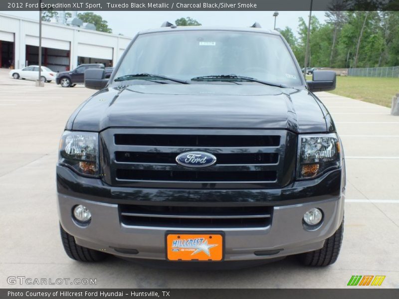Tuxedo Black Metallic / Charcoal Black/Silver Smoke 2012 Ford Expedition XLT Sport