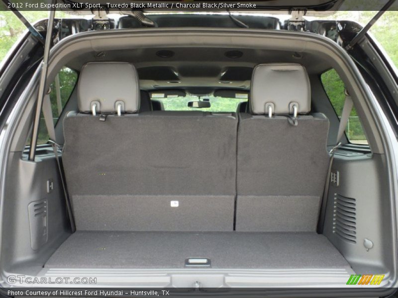 Tuxedo Black Metallic / Charcoal Black/Silver Smoke 2012 Ford Expedition XLT Sport