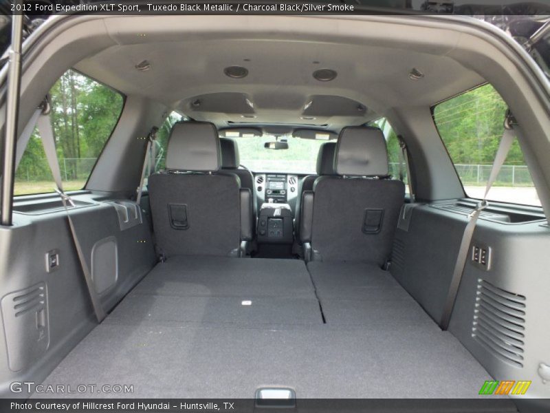 Tuxedo Black Metallic / Charcoal Black/Silver Smoke 2012 Ford Expedition XLT Sport