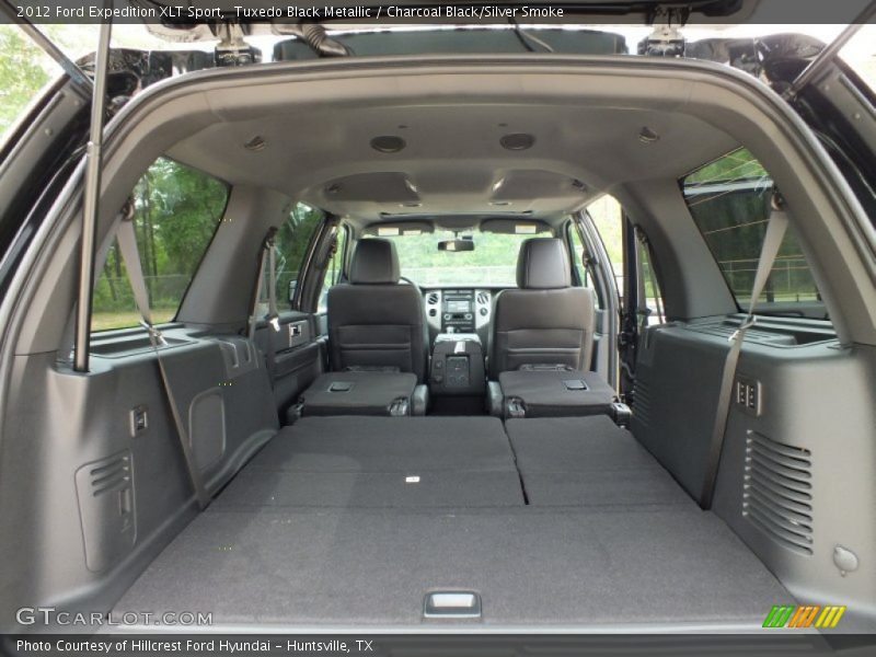Tuxedo Black Metallic / Charcoal Black/Silver Smoke 2012 Ford Expedition XLT Sport