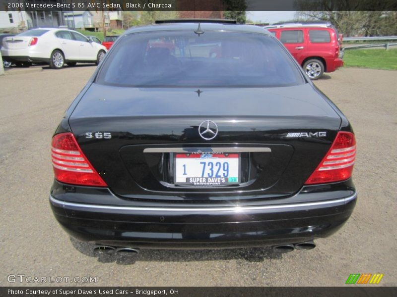 Black / Charcoal 2006 Mercedes-Benz S 65 AMG Sedan