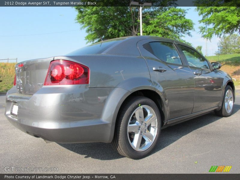 Tungsten Metallic / Black 2012 Dodge Avenger SXT