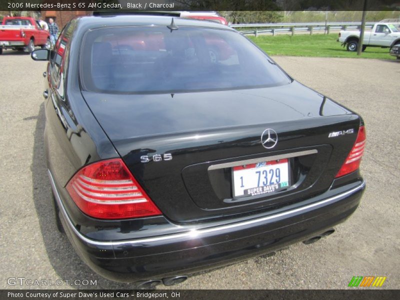 Black / Charcoal 2006 Mercedes-Benz S 65 AMG Sedan